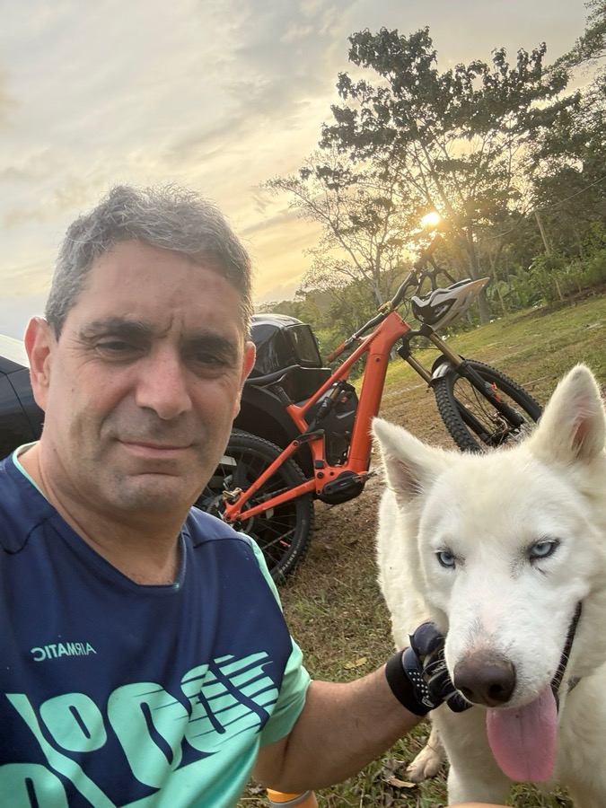 Foto real del ride en Cerro Azul